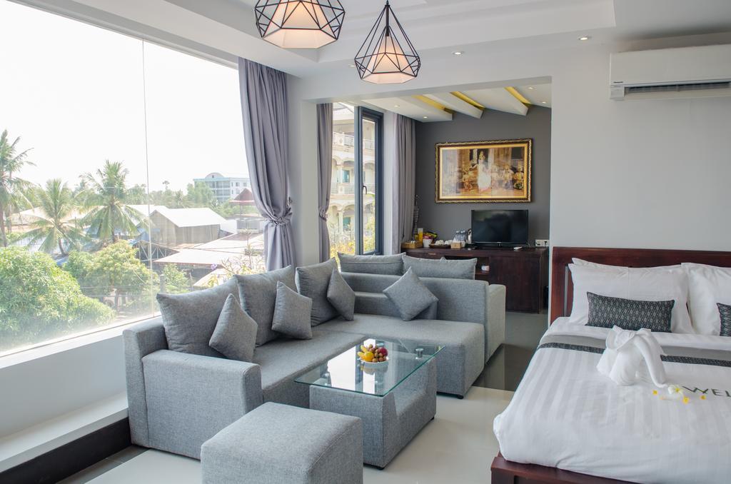 Hotel Five.S Kampot Exteriér fotografie